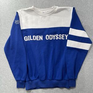 Vintage M sweatshirt Souvenir Golden Odyssey Royal Cruise Line Blue White